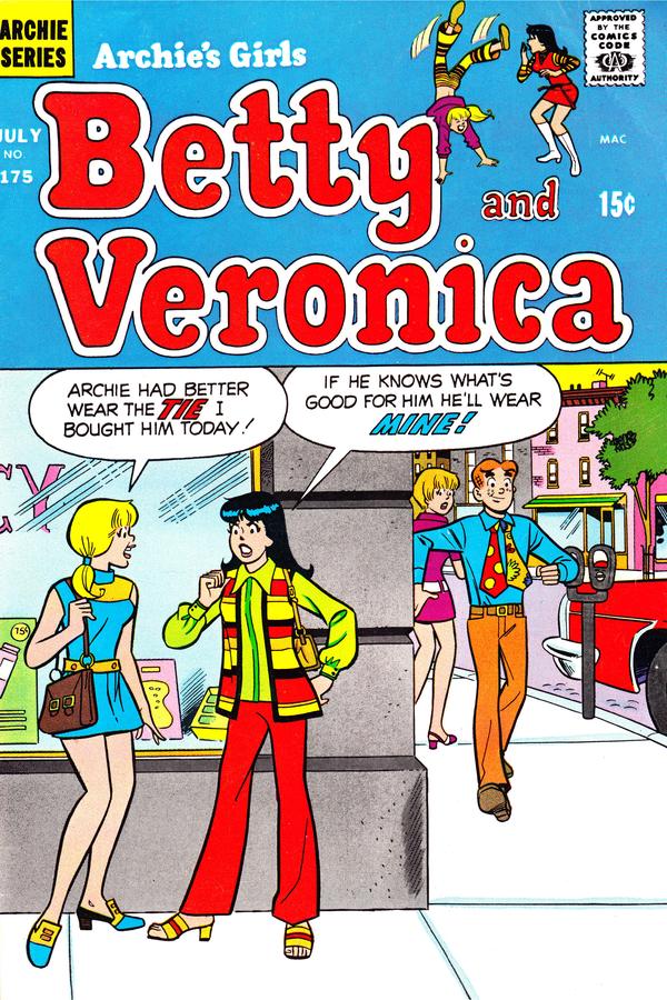Archie's Girls Betty and Veronica #175 cover