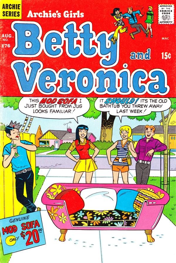 Archie's Girls Betty and Veronica #176 cover