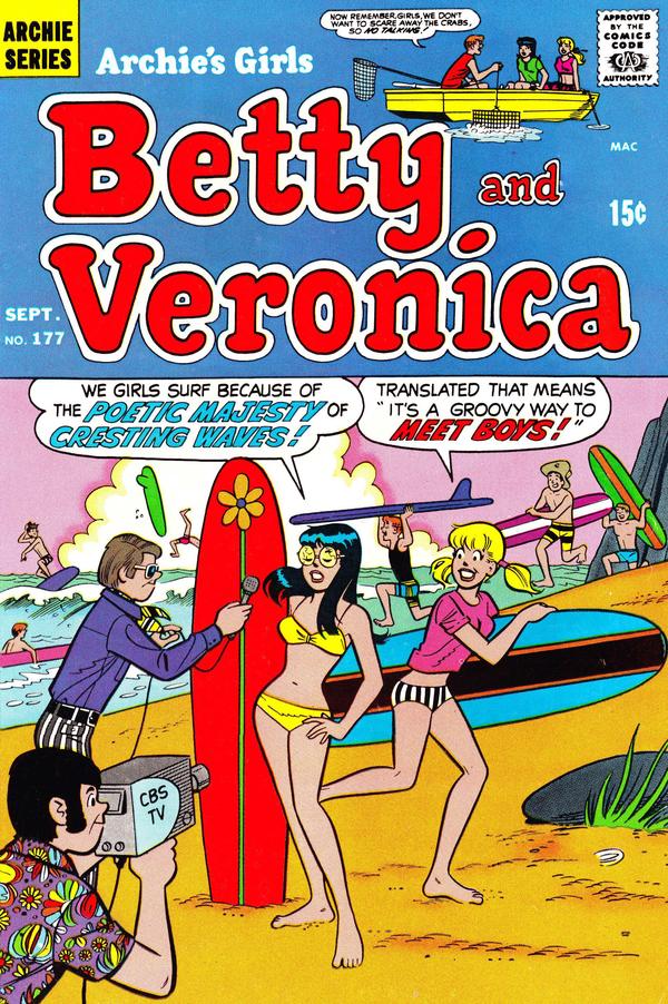 Archie's Girls Betty and Veronica #177 cover