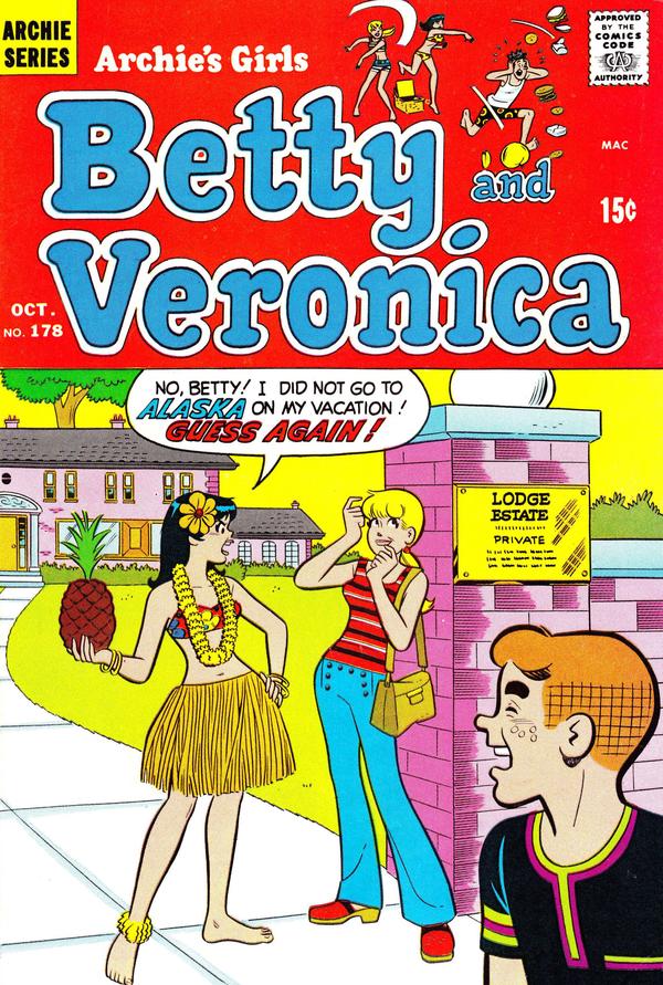 Archie's Girls Betty and Veronica #178 cover