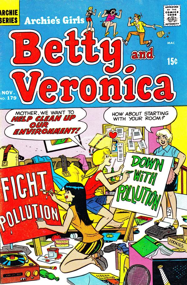 Archie's Girls Betty and Veronica #179 cover