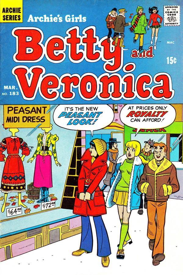Archie's Girls Betty and Veronica #183