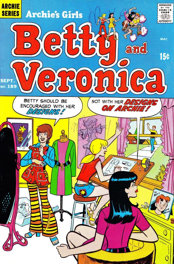 Archie's Girls Betty and Veronica #189 cover