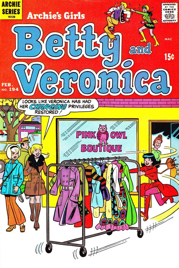Archie's Girls Betty and Veronica #194 cover