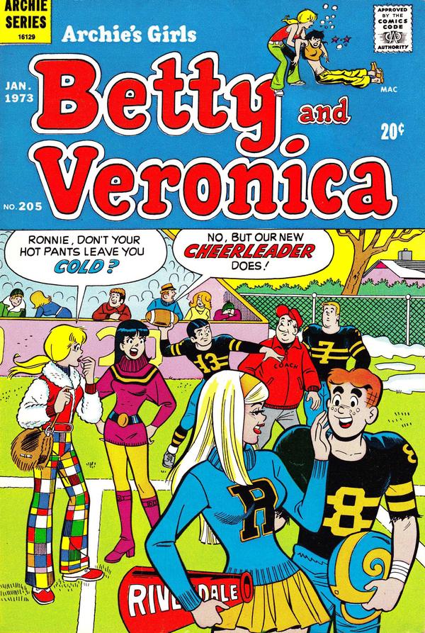 Archie's Girls Betty and Veronica #205