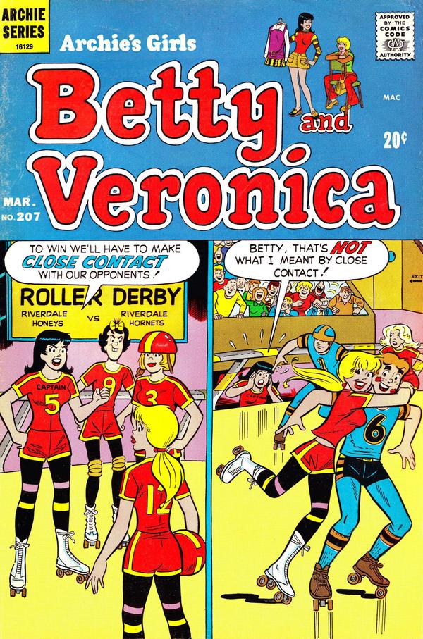 Archie's Girls Betty and Veronica #207 cover