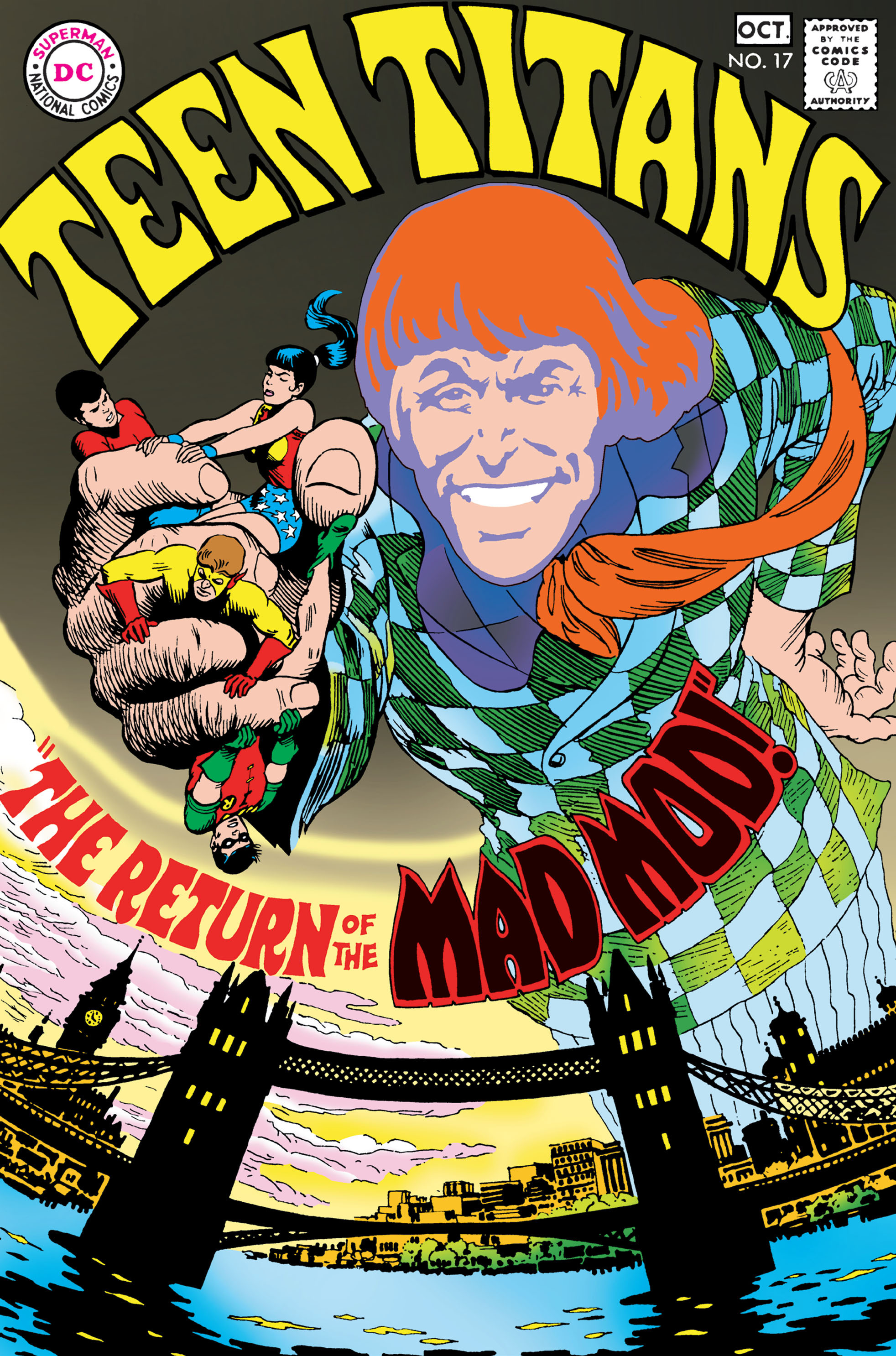 Teen Titans #17 cover