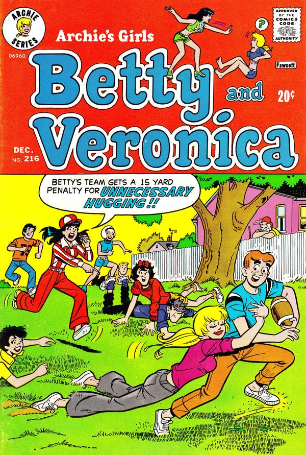 Archie's Girls Betty and Veronica #216