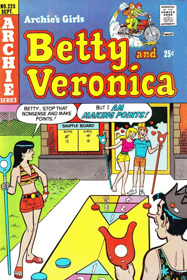 Archie's Girls Betty and Veronica #225 cover