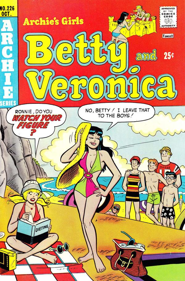Archie's Girls Betty and Veronica #226 cover