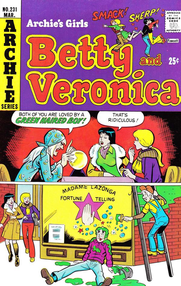 Archie's Girls Betty and Veronica #231 cover