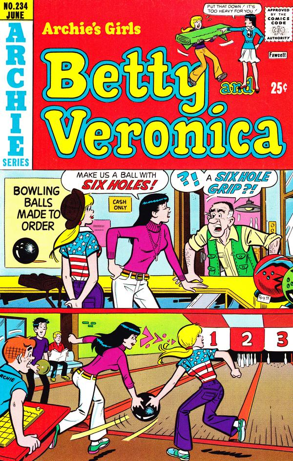 Archie's Girls Betty and Veronica #234 cover
