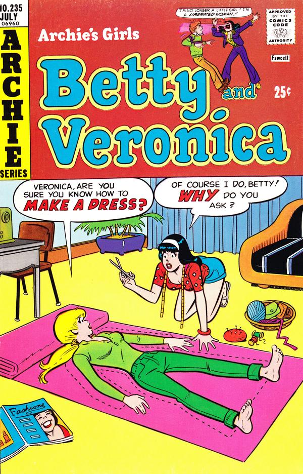 Archie's Girls Betty and Veronica #235 cover