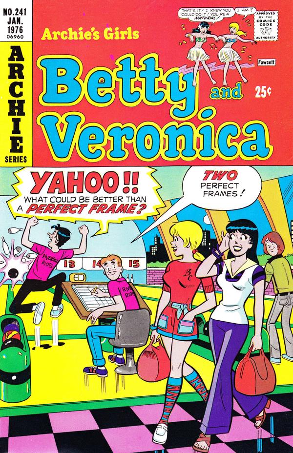 Archie's Girls Betty and Veronica #241 cover