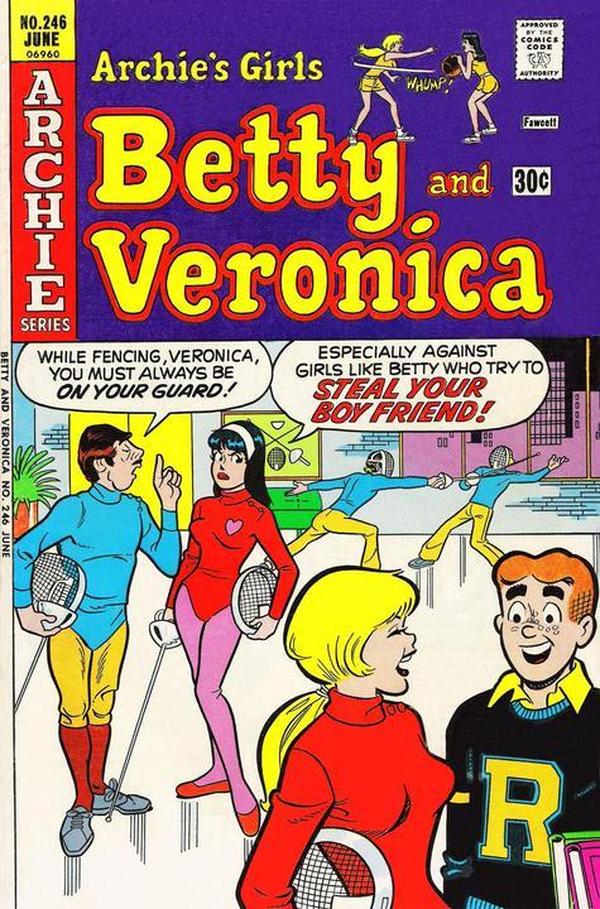 Archie's Girls Betty and Veronica #246 cover