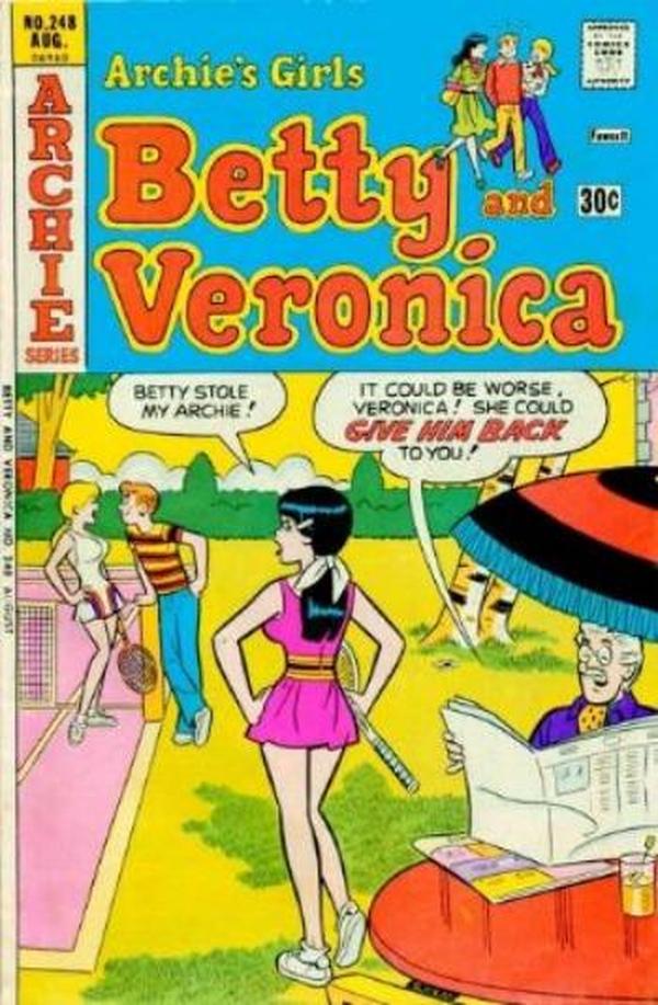 Archie's Girls Betty and Veronica #248 cover