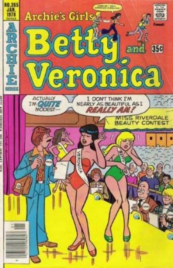 Archie's Girls Betty and Veronica #265 cover