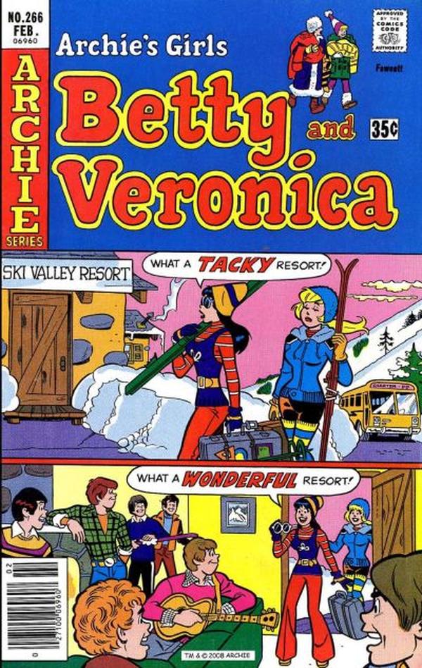 Archie's Girls Betty and Veronica #266 cover