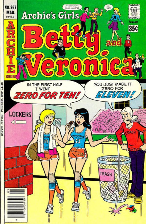 Archie's Girls Betty and Veronica #267 cover
