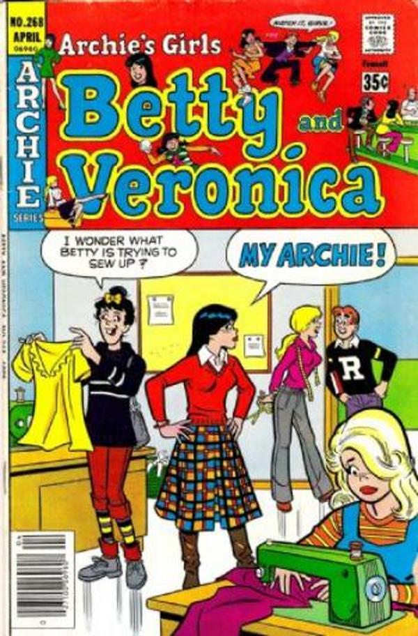 Archie's Girls Betty and Veronica #268 cover