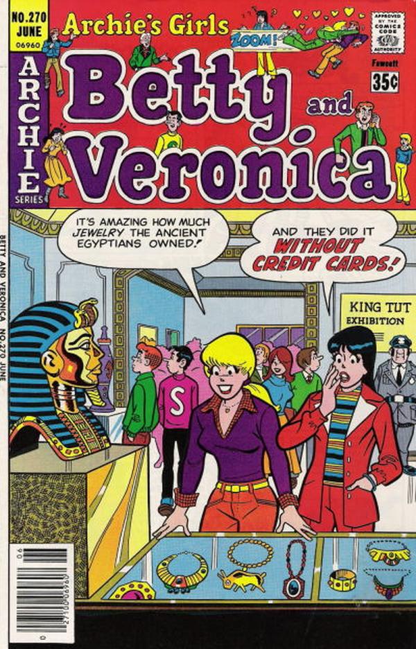 Archie's Girls Betty and Veronica #270 cover