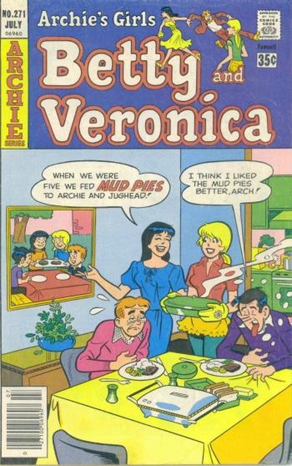 Archie's Girls Betty and Veronica #271 cover