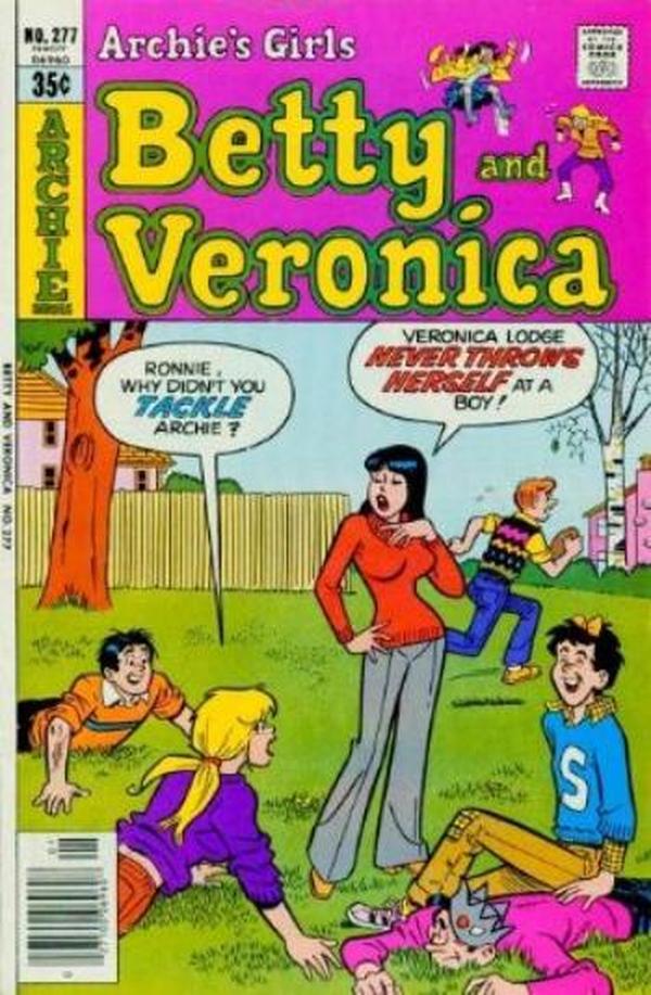Archie's Girls Betty and Veronica #277 cover