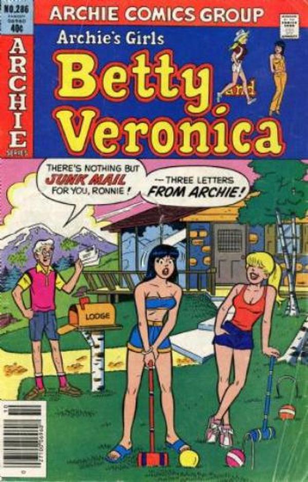 Archie's Girls Betty and Veronica #286 cover