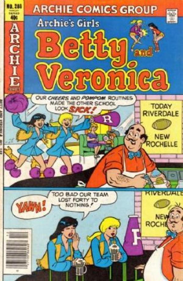 Archie's Girls Betty and Veronica #288 cover
