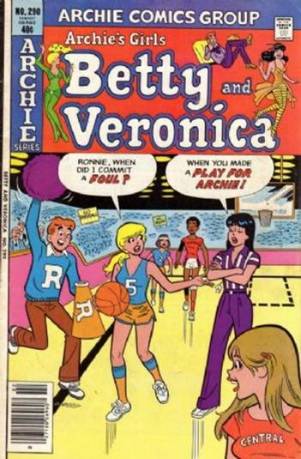 Archie's Girls Betty and Veronica #290 cover