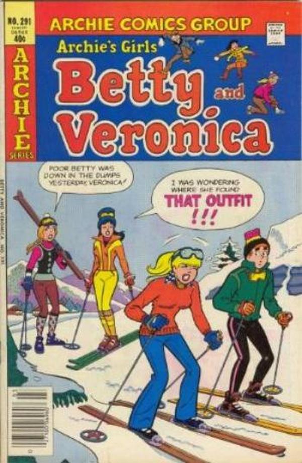 Archie's Girls Betty and Veronica #291 cover