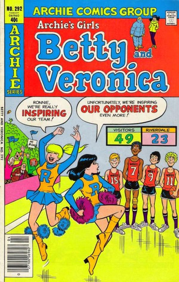 Archie's Girls Betty and Veronica #292 cover