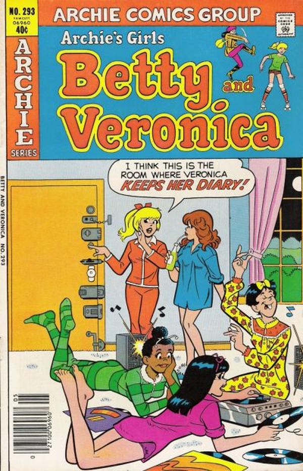Archie's Girls Betty and Veronica #293 cover