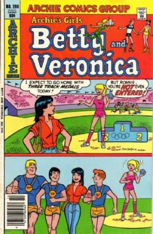 Archie's Girls Betty and Veronica #298 cover