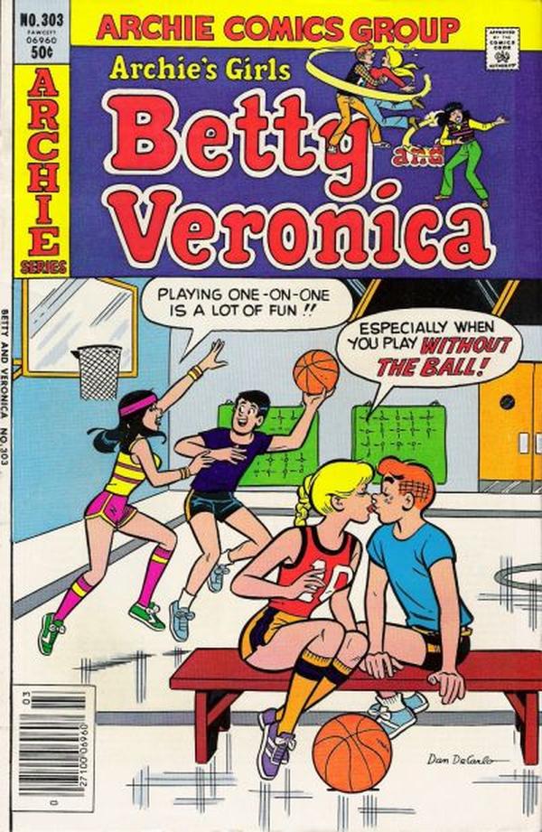 Archie's Girls Betty and Veronica #303 cover