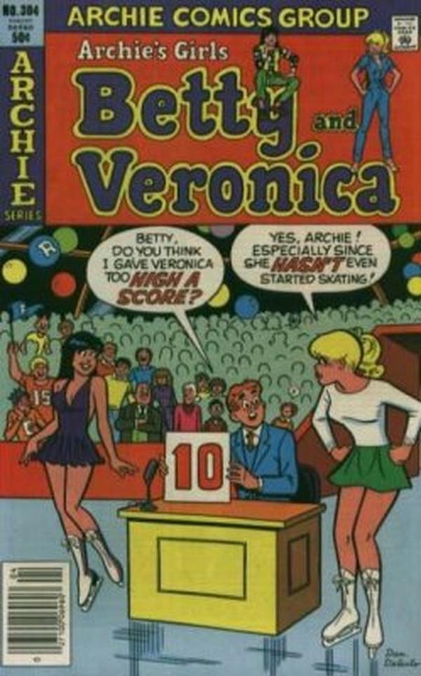 Archie's Girls Betty and Veronica #304 cover