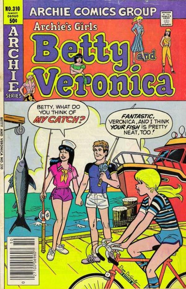 Archie's Girls Betty and Veronica #310 cover