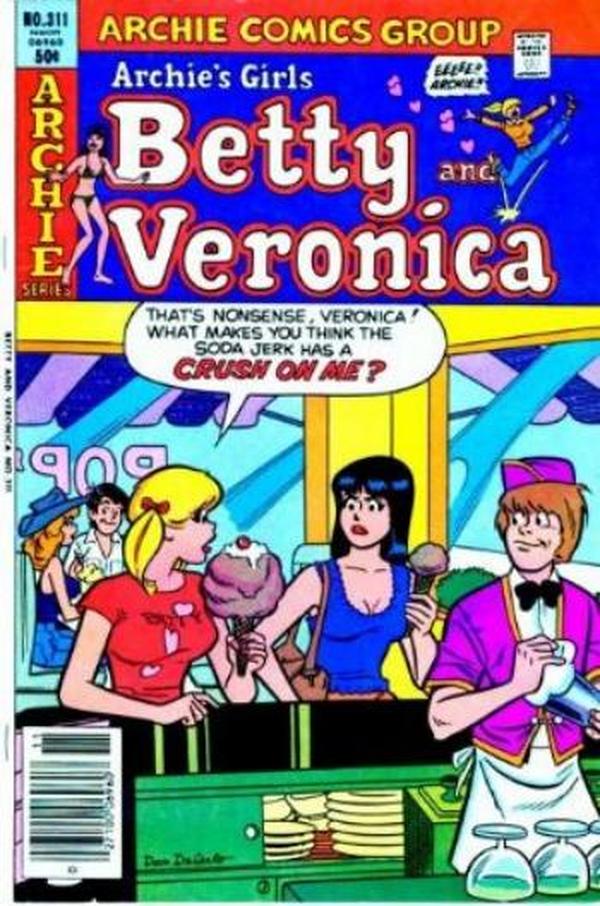 Archie's Girls Betty and Veronica #311 cover