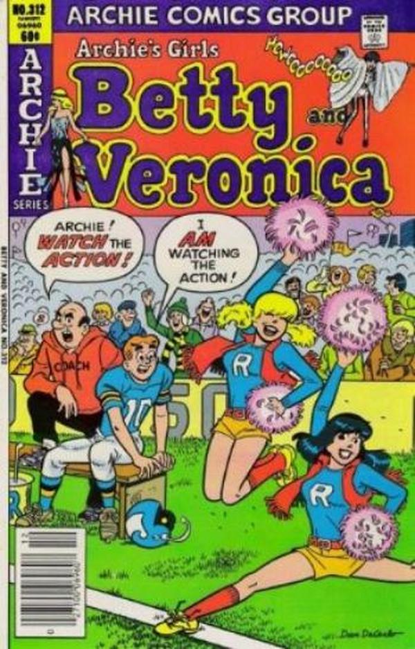Archie's Girls Betty and Veronica #312 cover