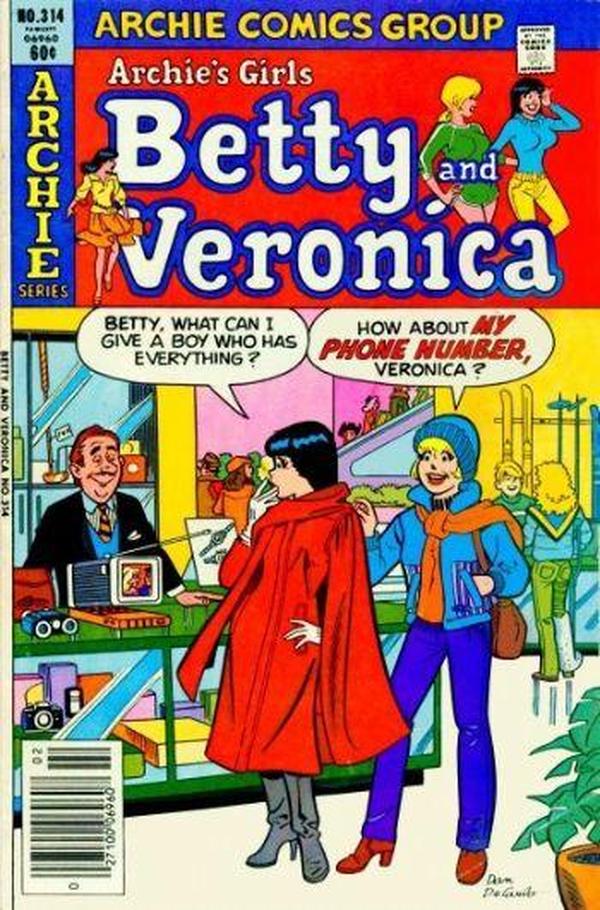 Archie's Girls Betty and Veronica #314