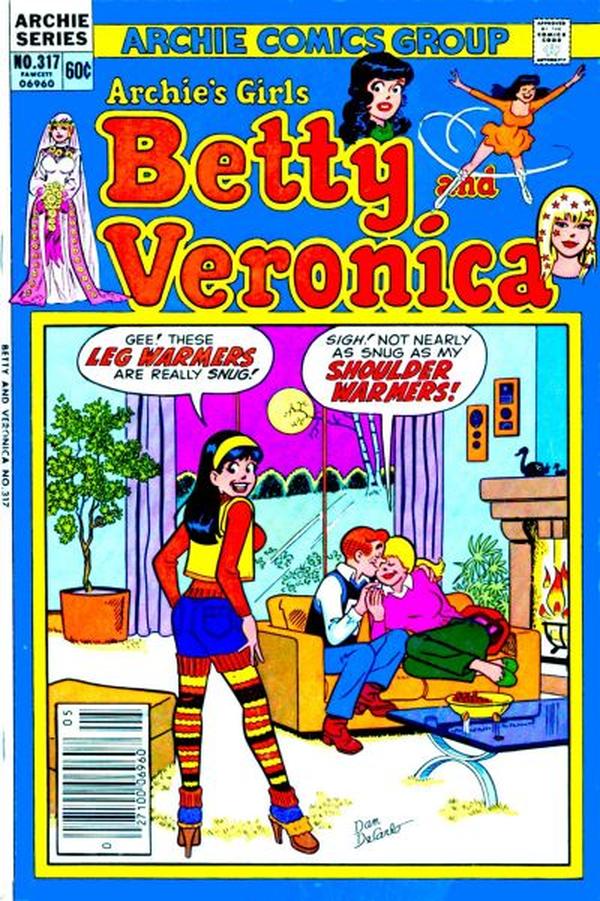 Archie's Girls Betty and Veronica #317 cover