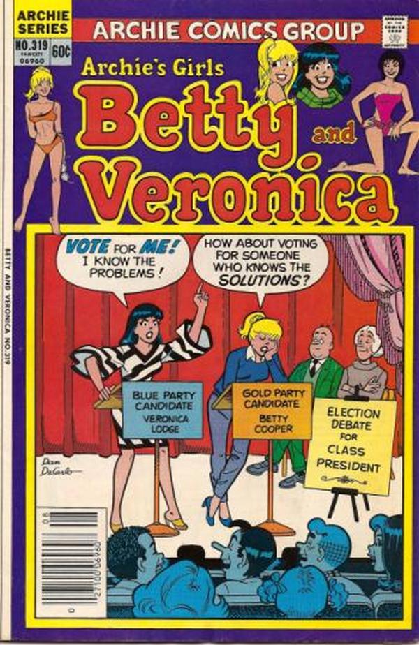 Archie's Girls Betty and Veronica #319