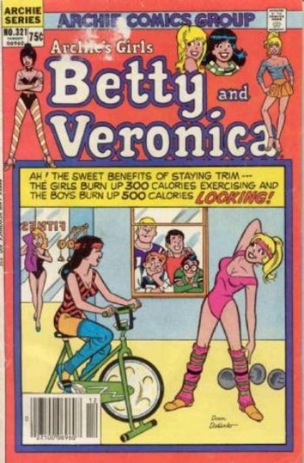 Archie's Girls Betty and Veronica #321 cover