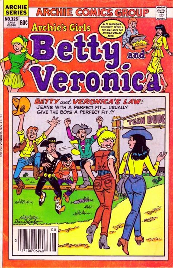 Archie's Girls Betty and Veronica #325 cover