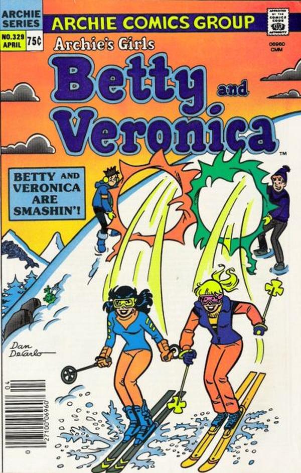 Archie's Girls Betty and Veronica #329 cover