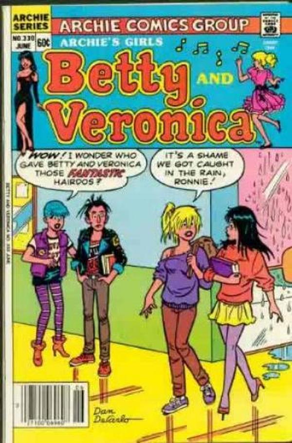 Archie's Girls Betty and Veronica #330 cover
