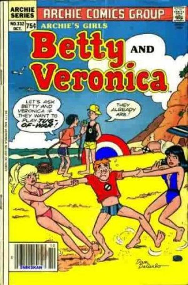 Archie's Girls Betty and Veronica #332 cover