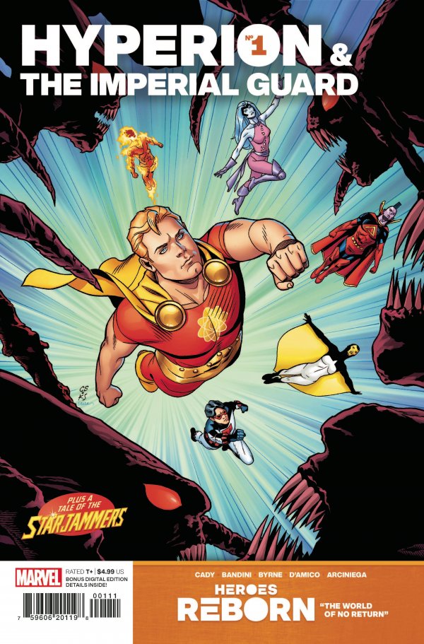 Heroes Reborn: Hyperion & the Imperial Guard #1 cover