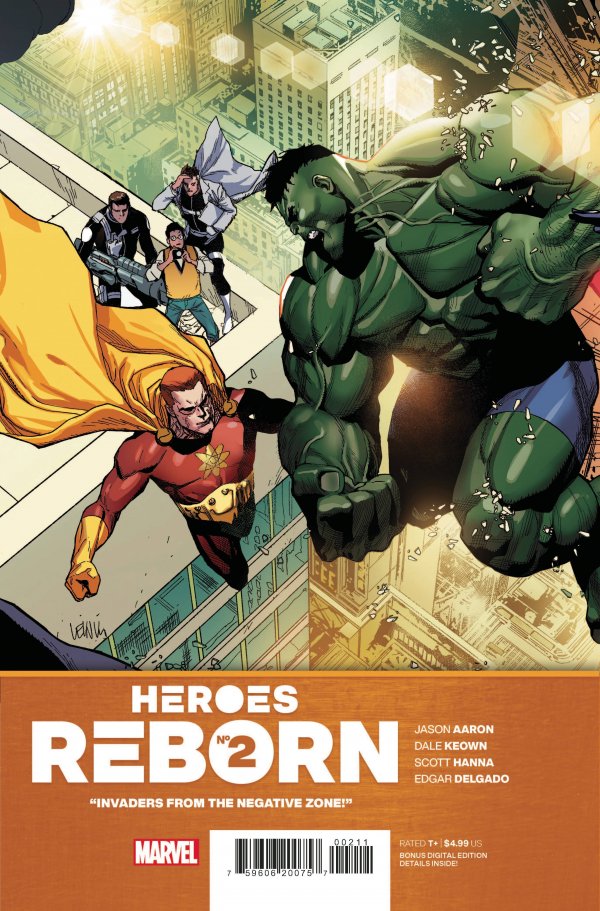 Heroes Reborn #2 cover
