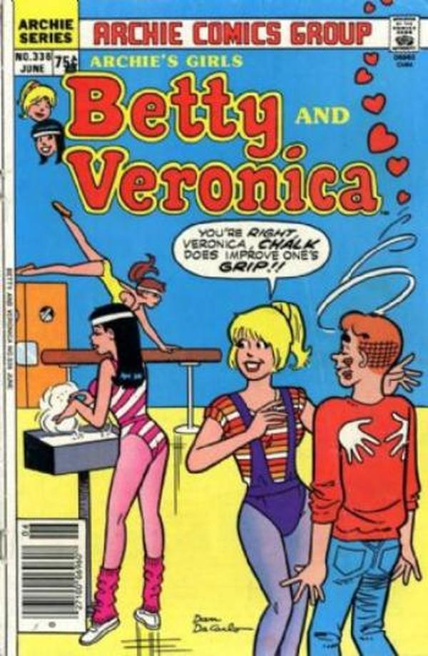 Archie's Girls Betty and Veronica #336 cover